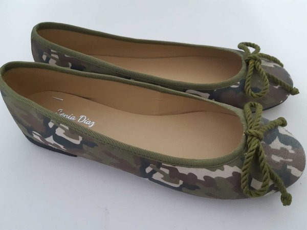 55050506 MILITARY BALLERINA, INSOLE LEATHER