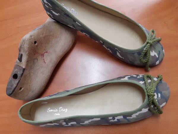 55050506 MILITARY BALLERINA, INSOLE LEATHER