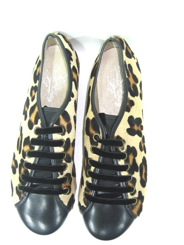43072100 LEOPARD LEATHER OXFORD