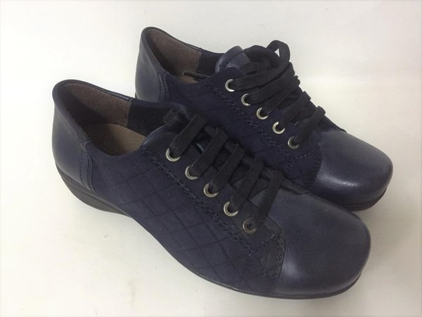 2030003 Navy blue sports shoes. Cordoneras the tone. All Skin. rubber sole
